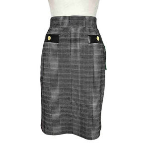 NWT - Anne Klein Petite Plaid Skirt (Size: PS)